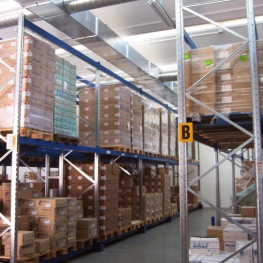 Stoccaggio di prodotti pallettizzati